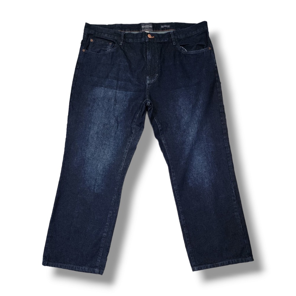 Weatherproof‎ Relaxed Fit Straight Jeans Men's Size 42X30 Blue 5-Pocket